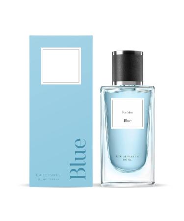 Blue Premium Long Lasting Luxury Fragrance Eau De Perfume Spray For Men_Woody Aquatic Fresh_100 ML