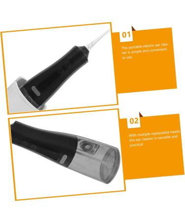 HOLIDYOYO Electric Ear Wax Removal Kit Portable Ear Flusher Device for Adults Compact and Lightweight for Home and Travel - Buy Online on GoSupps.com