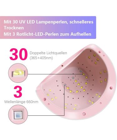 iProda 72W UV/LED Nail Dryer Lamp for Professional Gel Polish - 4 Timers for Manicure/Pedicure - At-Home and Salon Nail Art - Buy Online on GoSupps.com