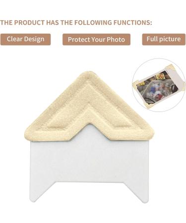 GOONAVI 10 Sheets 240 Pcs Shiny Gold Photo Corners Mounting Self Adhesive for DIY Photo Album Journal 240pcs Shiny Gold - Buy Online on GoSupps.com