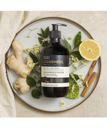 Baylis & Harding Goodness Lemongrass & Ginger Hand Wash 500 ml (Pack of 3) - Vegan Friendly 500 ml (Pack of 3) Lemongrass & Ginger - Buy Online on GoSupps.com