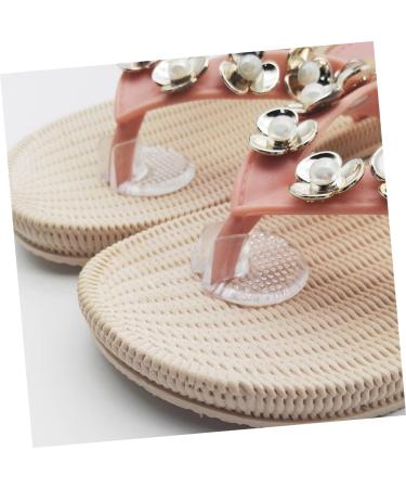 FOMIYES 5 Pairs Clip Pad Shoe Inserts - Washable Gel Insoles for Women Reusable Transparent Cushions Ideal for Slippers & Boots - Comfortable Foot Pads 3.5x3.5x1.8CM - Buy Online on GoSupps.com