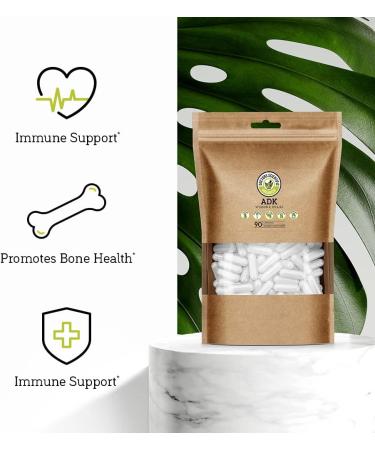 Doctors Scientific Organica DSO ADK - High Potency A.D.K Supplement - Heart & Bone Health Support - 90ct - Buy Online on GoSupps.com