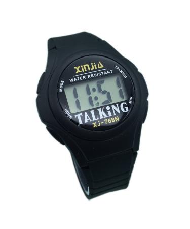VISIONU English Talking Watch for The Blind and Elderly and Visially Impaired People Electronic Sports Speak Watches 768TE(UK)