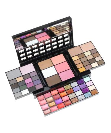 TRIEtree All In One Makeup Kit - 74 Colors Eyeshadow Palette, Lipstick, Glitter, Blush for Teenagers & Women - Buy Online on GoSupps.com