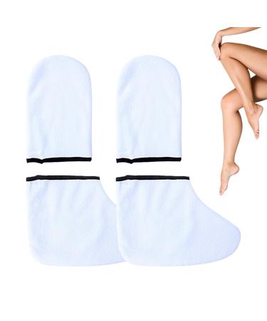 Gants en paraffine pour les mains Gants hydratants | Mitaines et couvre-pieds r utilisables pour spa soins de routine quotidiens soins de beaut toilettage personnel relaxation la maison