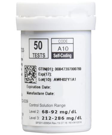 Clarity Diagnostics CLA CD-BG5 BG1000 Blood Glucose Meter Strip - Pack of 50 - Buy Online on GoSupps.com