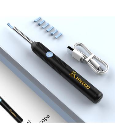 VITCOCO Ear Wax Removal 1920 FHD Wireless Camera with 6 LED Lights Visual Cleaner 3.9mm Scope Otoscope Spoons Earwax Remover Tool for iPhone iPad & Android Smart Phones - Buy Online on GoSupps.com