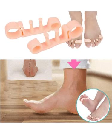 Reusable Multi Toe Alignment Corrector & Bunion Protector | Foot Yoga Stretchers + Heel Sticker Tape - International Shipping - Buy Online on GoSupps.com