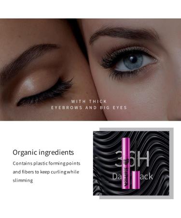 LDMZ Mascara Lash-Lengthening Black Mascara Washable Mascara Makeup Perfectly Defined Lashes Long-Stay No Clumping(Black) - Buy Online on GoSupps.com