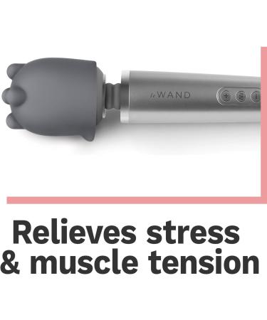 Le Wand Shiatsu Deep Tissue Massage Attachment - Grey OS | International Shipping Available - Buy Online on GoSupps.com