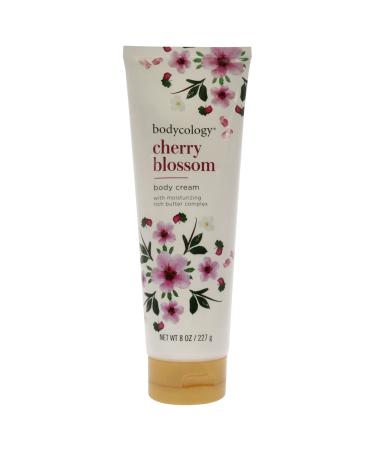 Bodycology Cherry Blossom Moisturizing Body Cream for Women  8 Ounce (455004106) Cherish The Moment 8 Ounce (Pack of 1)