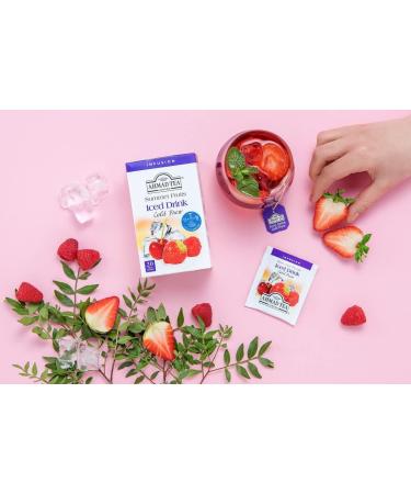 Ahmad Tea Summer Fruits Cold Brew Infusion Tea - 20 Teabag Sachets - Buy Online on GoSupps.com