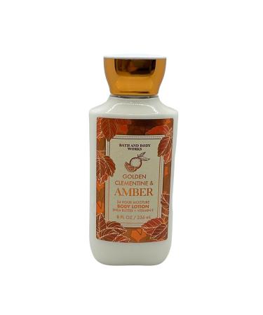 Buy Bath and Body Works Gift Set - 2 x 8 Fl Oz Lotions (Golden Clementine & Amber) | International Shipping Available - Buy Online on GoSupps.com