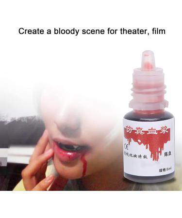 Fake Blood Capsules - Halloween Makeup & Costume Prop for Theater, Cosplay & Parties - Buy Online on GoSupps.com