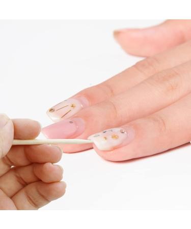 SZITW 100-Piece Multifunctional Nail Stick Set - Double Sided Wooden Cuticle Pusher Tool Durable and Convenient Ideal for Manicure and Pedicure at Home or Salon - Buy Online on GoSupps.com