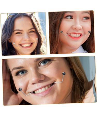 2 paires Entra neur de Fossettes pour Visage Femme Portable Exercices Musculaires Faciaux pour Cr er Fossettes Naturelles L ger et Compact Argent et Noir - Buy Online on GoSupps.com