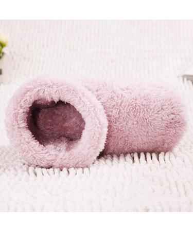 Potruwe Heated Slippers & Socks - Cozy Winter Foot Warmers | Electrical Heating Boots for Cold Feet (Pink) - Buy Online on GoSupps.com