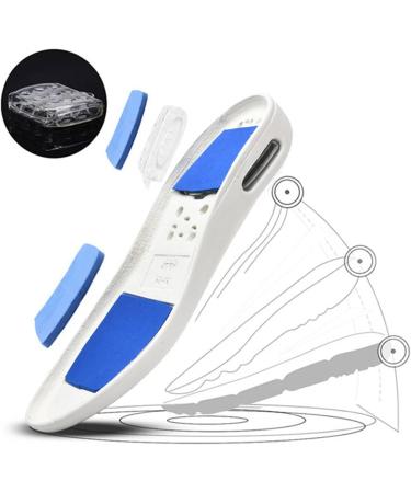 Diabetic Elderly Shoes | Breathable & Extra Wide | Size 7 Light Blue Stripes - Buy Online on GoSupps.com