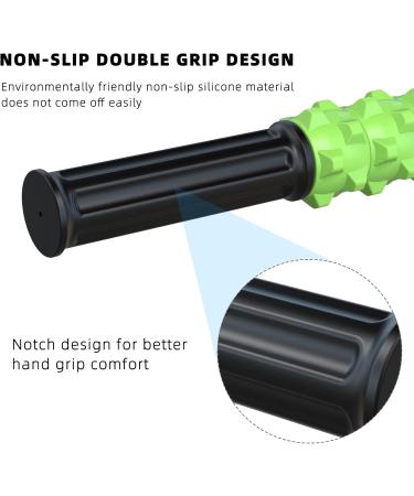 ARGOMAX Green Massage Tab with Rollers - Relief for Sore Muscles & Physiotherapy | Muscle Therapy Roller Stick - Buy Online on GoSupps.com