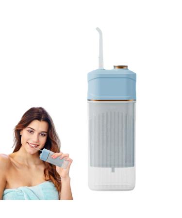 Hogvinnatil Water Flosser - 200ml Dental Cleaner with Reservoir | Cordless Dental Cleaner for Daily and Nighttime Oral Care