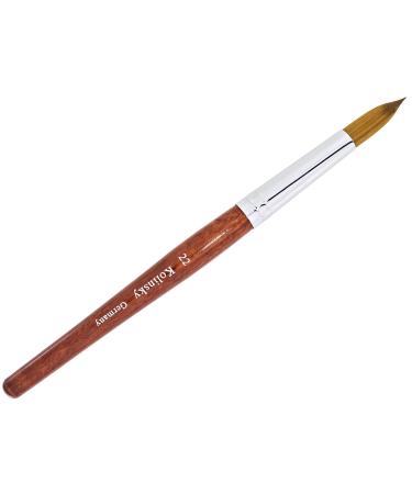 Nail Design Acrylic Brush #22 - Kolinsky 70% Nylon 30% - Professional Quality for Perfect Nail Art | Worldwide Shipping - Buy Online on GoSupps.com