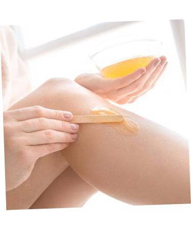 Lot De 100 Bandes D' pilation En Non-tiss Souple 100 B tons De Cire En Bois Lisses Pour pilation Visage Et Corps Usage Familial Professionnel - Buy Online on GoSupps.com