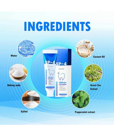 Fivfivgo SP-4 Probiotic Whitening Toothpaste - Buy Internationally | 4TM Formula for Dental Care - Buy Online on GoSupps.com