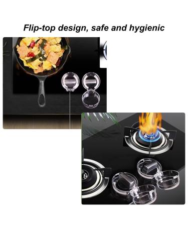4-Pack Child Safety Stove Knob Covers | Protect Kids from Gas Stove Accidents | Kitchen Safety Solutions - Buy Online on GoSupps.com