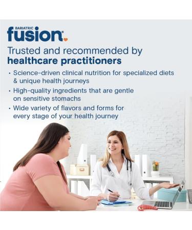 Bariatric Fusion Iron Supplement for Women Quick Melt | Sugar Free Dissolvable Chewable Iron Tablets | Ferrous Fumarate 18 mg Iron with Vitamin C | Melon Berry | Gluten Dairy and Soy Free | 90 Count - Buy Online on GoSupps.com