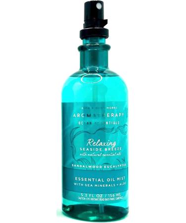 Bath and Body Works Aromatherapy Ocean Essentials Relaxing - Sandalwood Eucalyptus Oil Mist - Buy Online on GoSupps.com