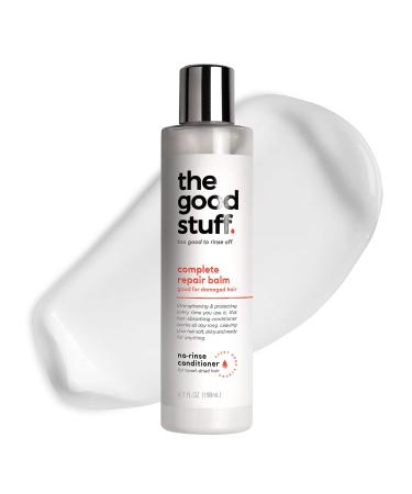 THE GOOD STUFF Complete Repair Balm for Damaged Hair | Lightweight  Leave In Conditioner Provides Strength  Protection  Softness  and Shine All Day Long | Hair Cream For Curly Hair | Certified Vegan and Cruelty-Free