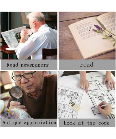 Portable Magnifier Handheld LED Light HD Reading Magnifier Made in China - Buy Online on GoSupps.com