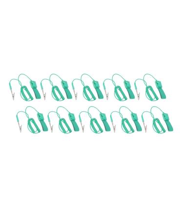 Anti Static Bracelet Safe Adjustable Effective Anti Static Wrist Band 10Pcs Long for Home