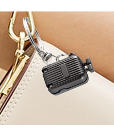 Folding Nail Cutter Stainless Steel Small Nail Clipper Keychain | Women Men Fingernails Cutting Trimmer for Manicure for Dormitory Business Trips Black S - Buy Online on GoSupps.com