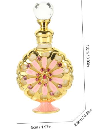 minkissy Lotion Bottle Cosmetic Containers Valentine Goodies For Valentines Day Perfume Container Glass Perfume Bottle Sun Flower Essential Oil Bottle Sample Vial Bottled Alloy - Buy Online on GoSupps.com