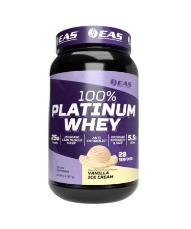 Experimental and Applied Sciences 100% Platinum | 3 Ultra-Platinum Whey Proteins | Increase Size & Strength | 25g Protein, 5.5g BCAAs | 2 Pound (Vanilla Ice Cream) Vanilla Ice Cream 2 Pound (Pack of 1)