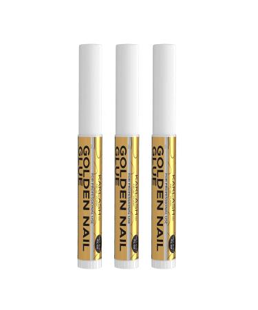 Nail Tip Glue - Adhesive Super Bond for Acrylic Nails Tips - 0.07 oz (Pack of 3)