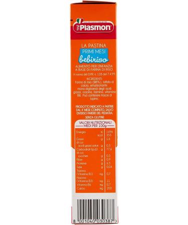  Italian Gourmet E.R. Plasmon La Pastina Beverage Modeling Clay 300 g 100% Italian + Italian Gourmet Pulp 400 g Pack of - Buy Online on GoSupps.com