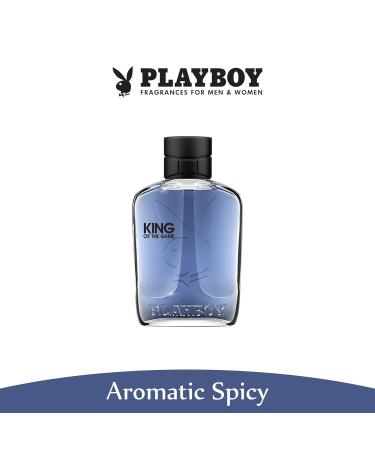 Playboy King of The Game Eau de Toilette Spray for Men 3.4 Ounce - Buy Online on GoSupps.com