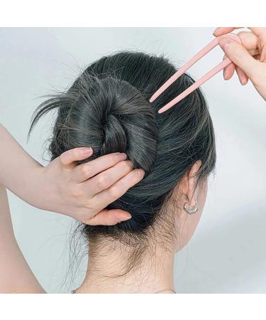 8 Pack French Style U Shaped Hair Pins for Women and Girls - Hairstyle Accessories - Buy Online on GoSupps.com