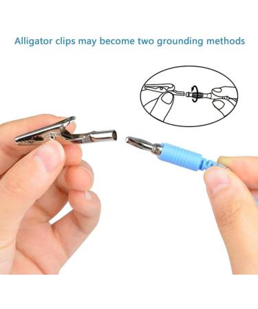 GTIWUNG 4 Pack Anti-Static Wrist Strap Anti-static Bracelet Discharge Band ESD Wrist Strap Reusable Anti-Static Wrist Straps Band with Grounding Wire and Alligator Clip Blue - Buy Online on GoSupps.com