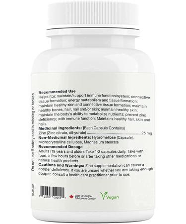 Maxion Zinc Supplement to Maintain Healthy Skin Bones Hair and Nails 60 Capsules - Buy Online on GoSupps.com