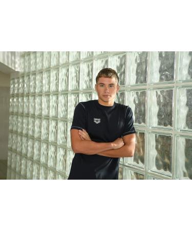 Arena Team Line Short Sleeve T-Shirt - Medium Grey Melange - 3X-Large - Men and Women - Buy Online on GoSupps.com