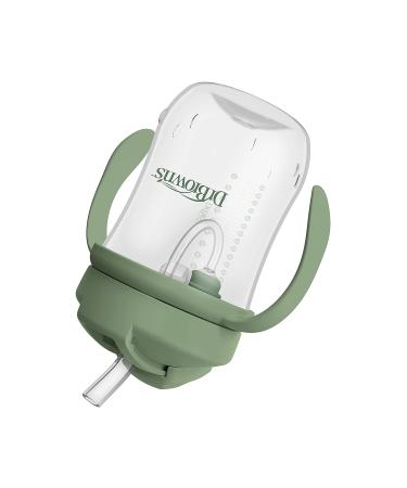 Dr. Brown's Milestones Baby's First Straw Cup 6m+ | Olive Green Sippy Cup 9oz/270ml - Buy Online on GoSupps.com