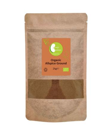Organic Allspice Ground - Certified Organic - by Busy Beans Organic (2kg)
