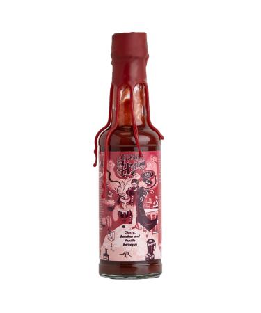 Heriot Hott Cherry Bourbon and Vanilla Barbeque Red Chilli Pepper Sauce Vegan 150ml