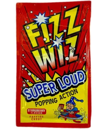  Fizz Wiz Fizzwiz Pack of 6 Strawberry Candy Bags - Buy Online on GoSupps.com