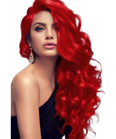 Hair2Heart Microring Extensions - Real Wavy Hair 50 Strands 1g 40cm Intense Red 0/44 - Free Worldwide Shipping - Buy Online on GoSupps.com