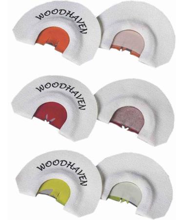 WOODHAVEN CALLS TKM Red Wasp Copperhead II Turk Game Call, Pack of 3, WH068